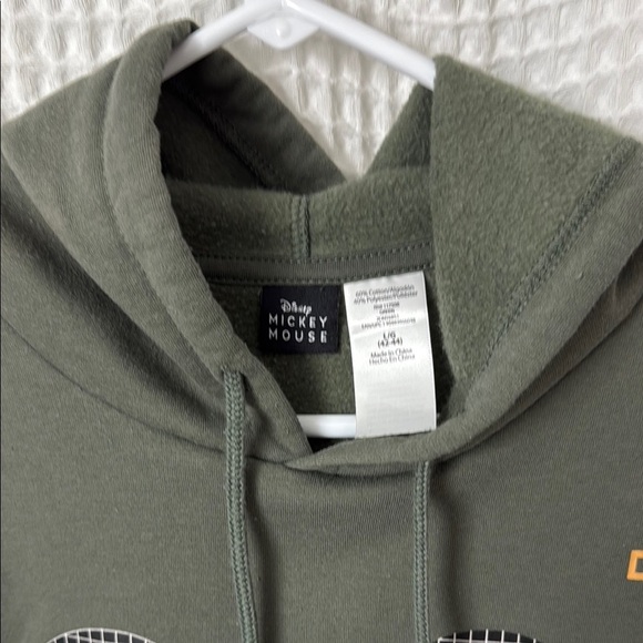 Disney Mickey Mouse Men's Graphic Hoodie - Green Size Large - Picture 7 of 8